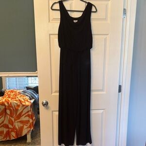 Emma & Michele Classic Navy Sleeveless Jumpsuit